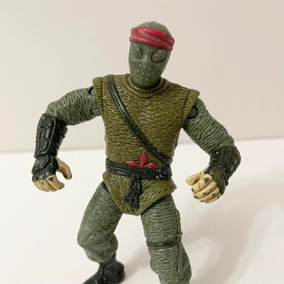 Vintage 1992 TMNT Foot Soldier Movie Star Figure Ninja Turtles - Picture 2 of 14